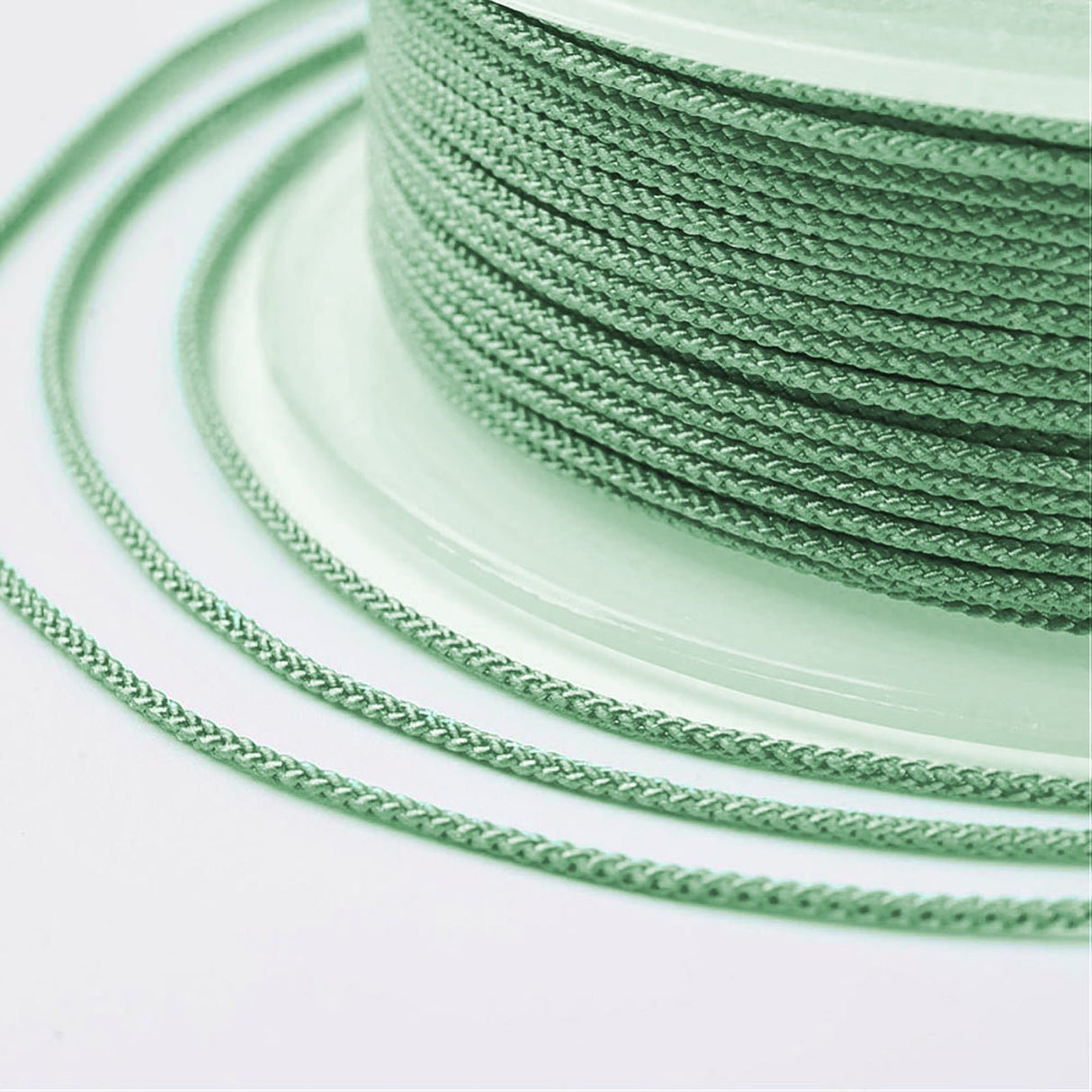 Kordel aus Nylon 1 mm - Turquoise - PerlineBeads