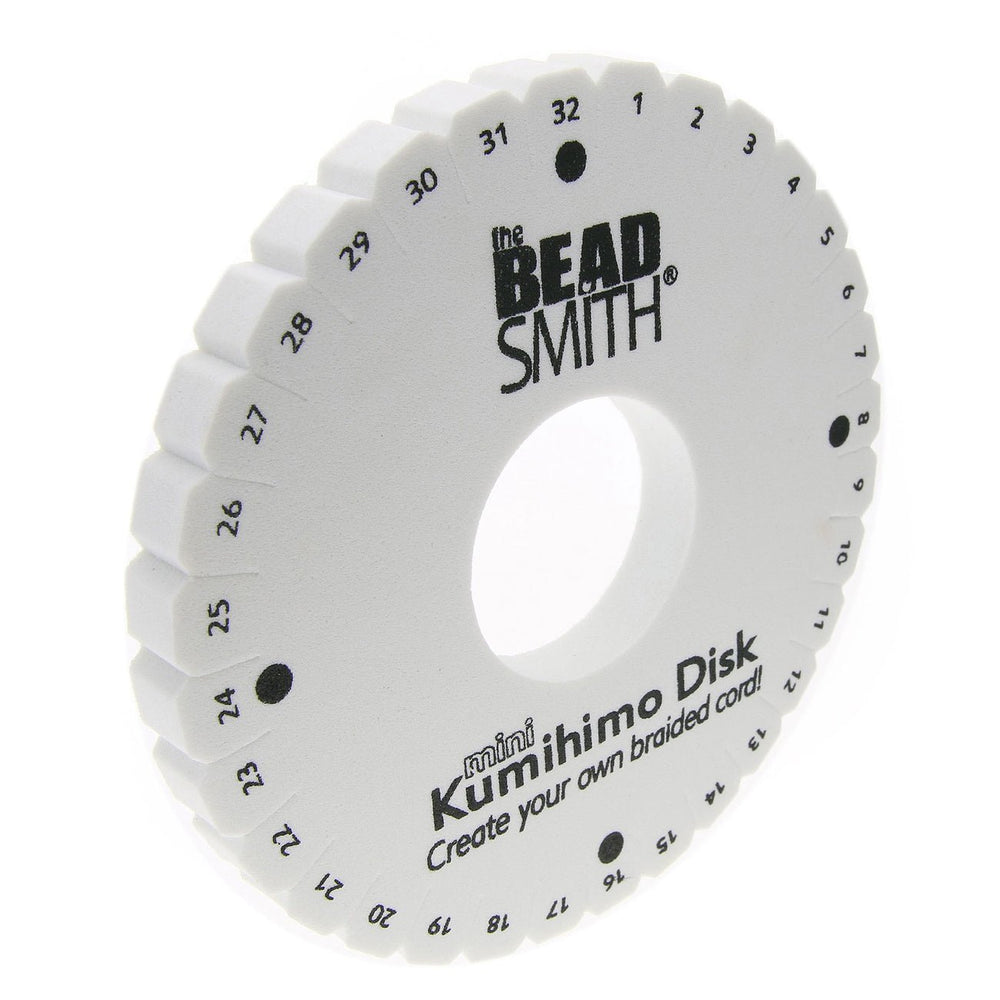 Kumihimo Mini Scheibe - Durchmesser 11 cm - PerlineBeads