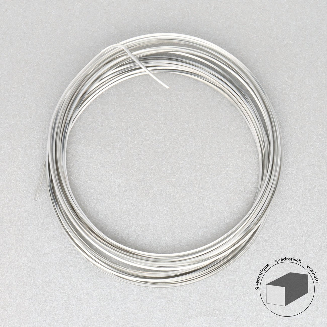 Kupferdraht Quadratisch: Wire Elements™ – 21 Gauge – Titanium Tarnish Resistant - PerlineBeads