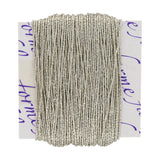 Lamé elastisches Schmuckgarn - Platin - PerlineBeads