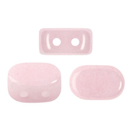 Lipsi® par Puca® - Opaque Light Rose Ceramic Look - PerlineBeads