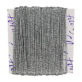 Luce Schmuckgarn - Silber-Schwarz (99137) - PerlineBeads