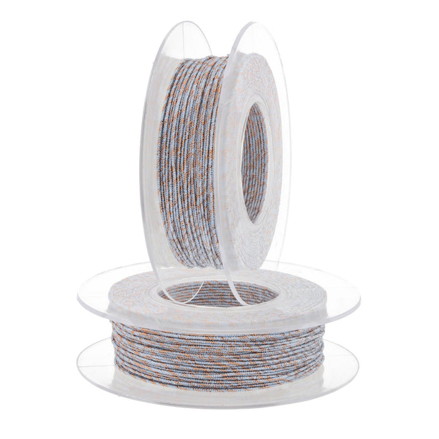 Lumos Schmuckgarn - Hellblau / Kupfer - PerlineBeads