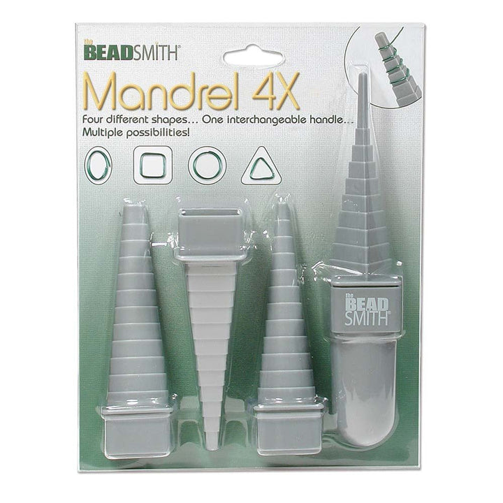 Mandrel 4X - vier verschiedene Formen, ein austauschbarer Griff - PerlineBeads