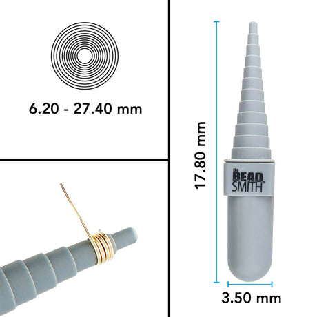 Mandrel - runder Dorn - PerlineBeads