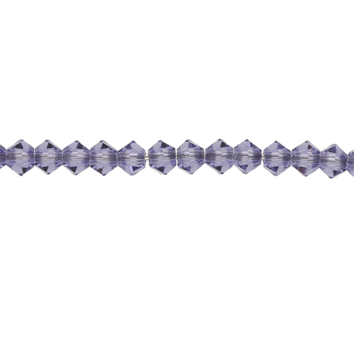 M.C. Doppelkegel 3 mm - Tanzanite - PerlineBeads