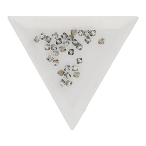 M.C. Doppelkegel 4 mm - Crystal Starlight Gold - PerlineBeads