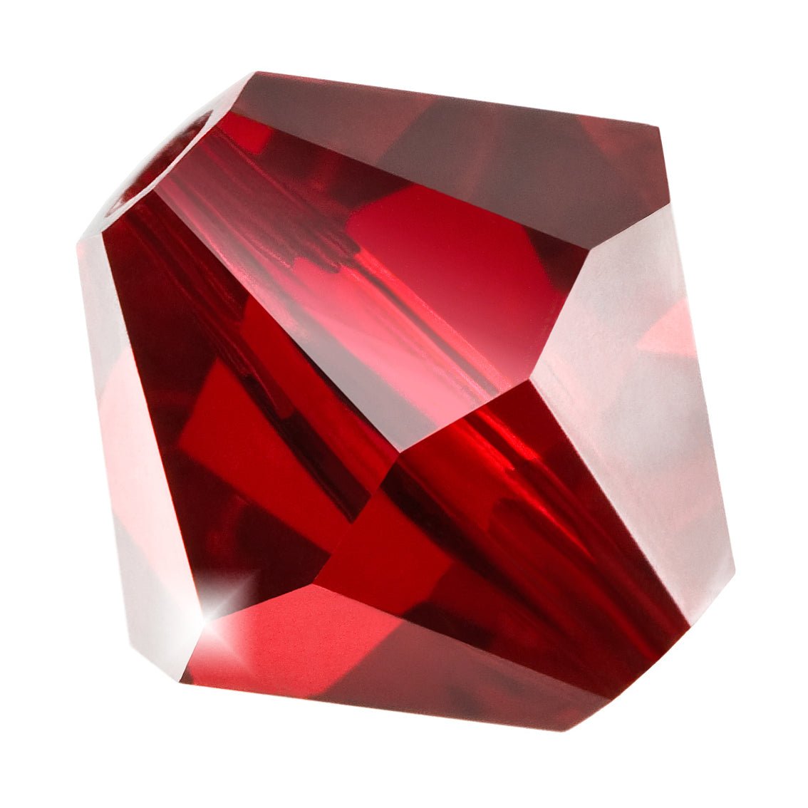 M.C. Doppelkegel 4 mm - Siam - PerlineBeads