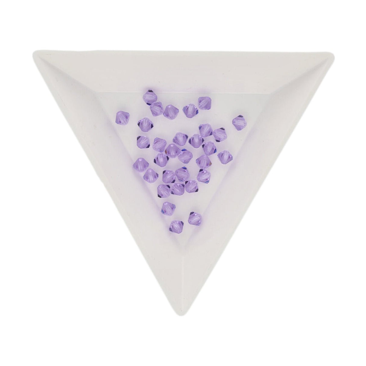 M.C. Doppelkegel 4 mm - Violet - PerlineBeads