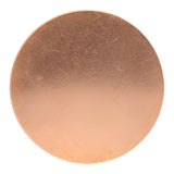 Metal stamping blank: rund aus Kupfer, gross - PerlineBeads