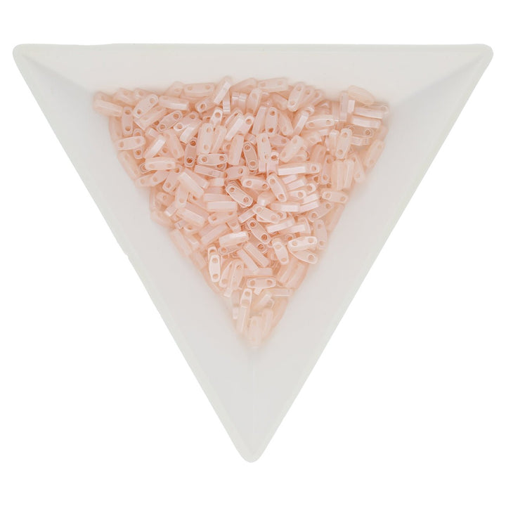 Miyuki Quarter Tila bead - Ceylon Pink Pearl - PerlineBeads