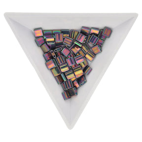 Miyuki Tila bead 5 mm - Bronze Metallic Iris - PerlineBeads