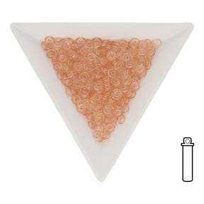 O Beads 3.8 x 1 mm - Rosaline - PerlineBeads