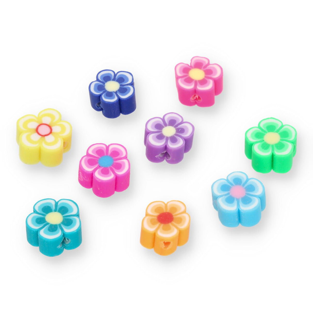 Perlen aus Polymer-Paste – Blume - PerlineBeads