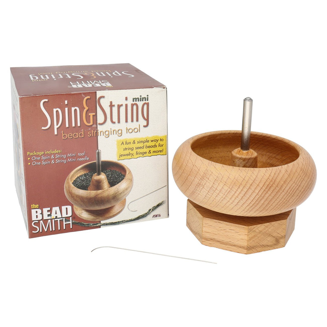 Perlenaufädler (Perlenmühle) - Spin & String mini - PerlineBeads