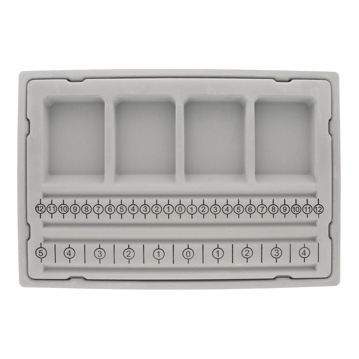 Perlenbrett mit Deckel – 28,5 x 19,5 x 1,7 cm - PerlineBeads