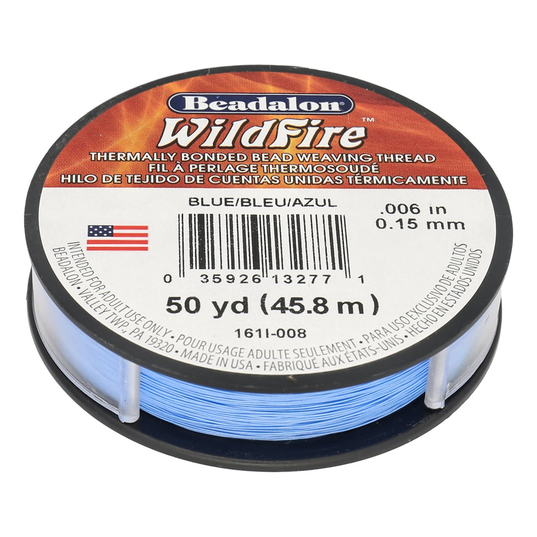 Perlenfaden Wildfire 6 lb – Blue (45,8 m) - PerlineBeads
