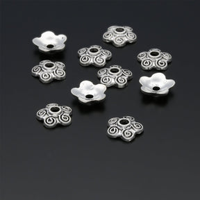 Perlenkappen Blumenform – 10 mm - PerlineBeads