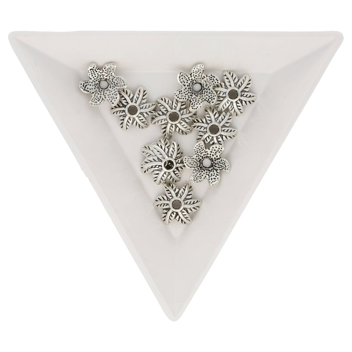 Perlenkappen Blumenform – 11 mm - PerlineBeads