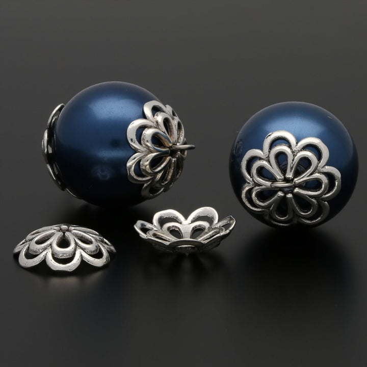 Perlenkappen Blumenform – 14 mm - PerlineBeads