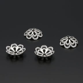 Perlenkappen Blumenform – 14 mm - PerlineBeads