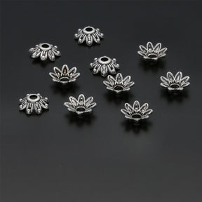 Perlenkappen Blumenform – 9 mm - PerlineBeads