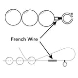 Perlspiraldraht (French Wire) 0,7 mm - Fine - Farbe Gold - PerlineBeads
