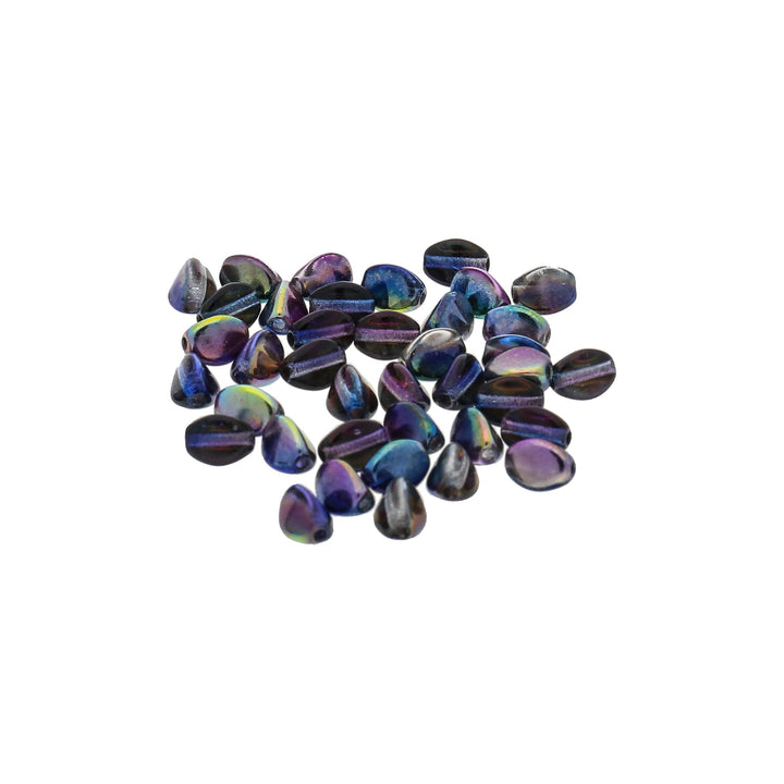 Pinch Bead 5x3 mm - Crystal Magic Blue - PerlineBeads