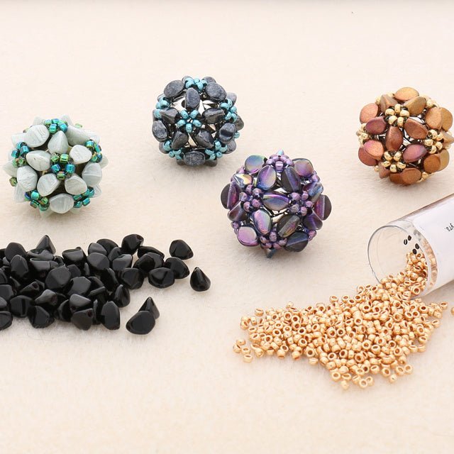 Pinch Bead 5x3 mm - Crystal Magic Blue - PerlineBeads