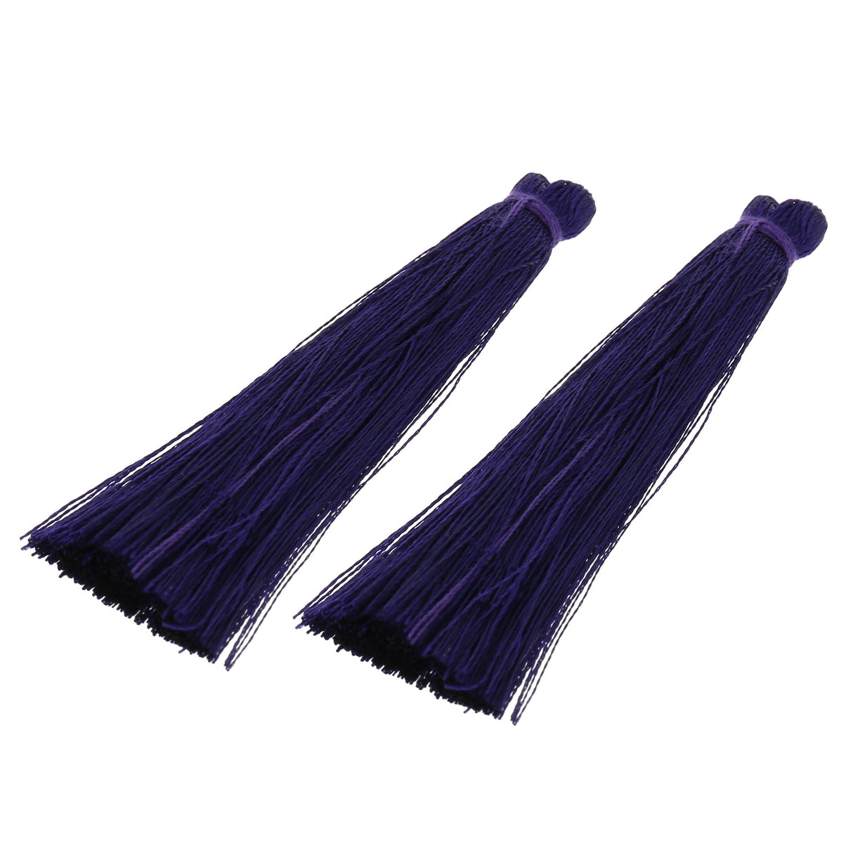 Quaste aus Nylon 65 x 6 mm - Nachtblau - PerlineBeads