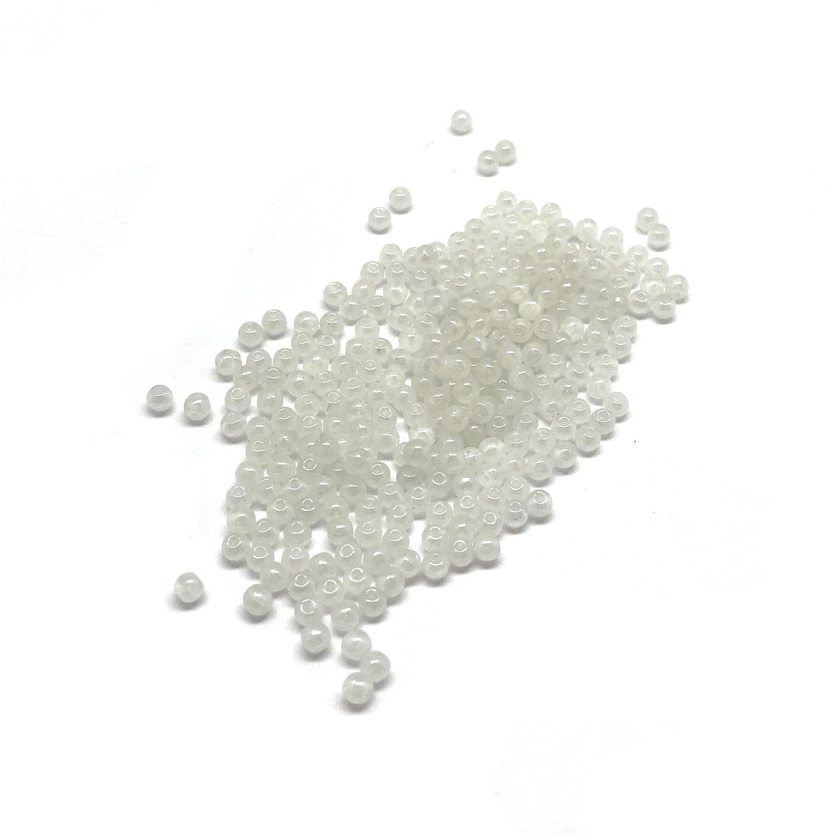Recycelte Glasperlen 3 mm - Grayish - PerlineBeads