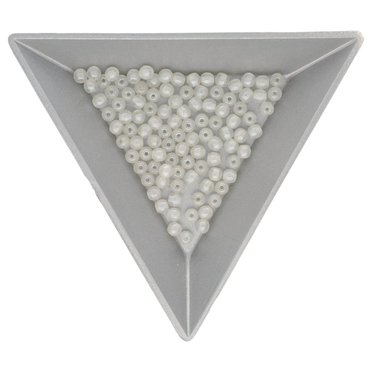 Recycelte Glasperlen 3 mm - Grayish - PerlineBeads