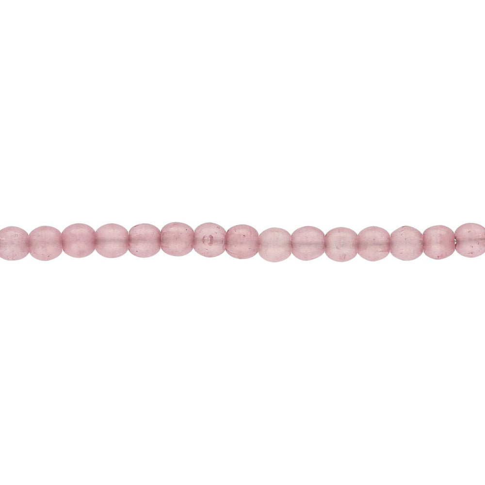 Recycelte Glasperlen 3 mm - Rose Taupe - PerlineBeads
