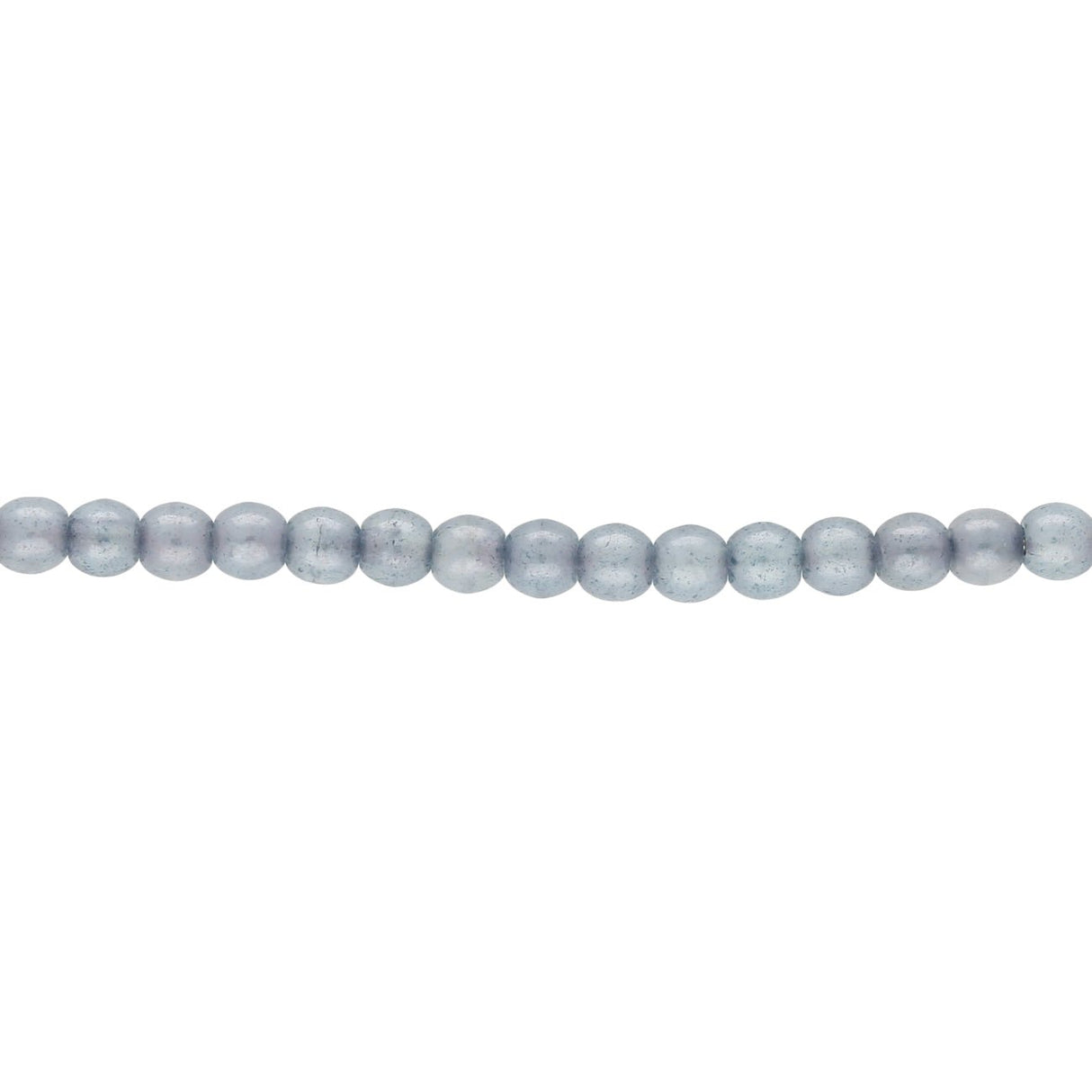 Recycelte Glasperlen 3 mm - Storm Cloud - PerlineBeads