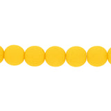 Recycelte Glasperlen 8 mm - Neon Bubbles Sunflower - PerlineBeads