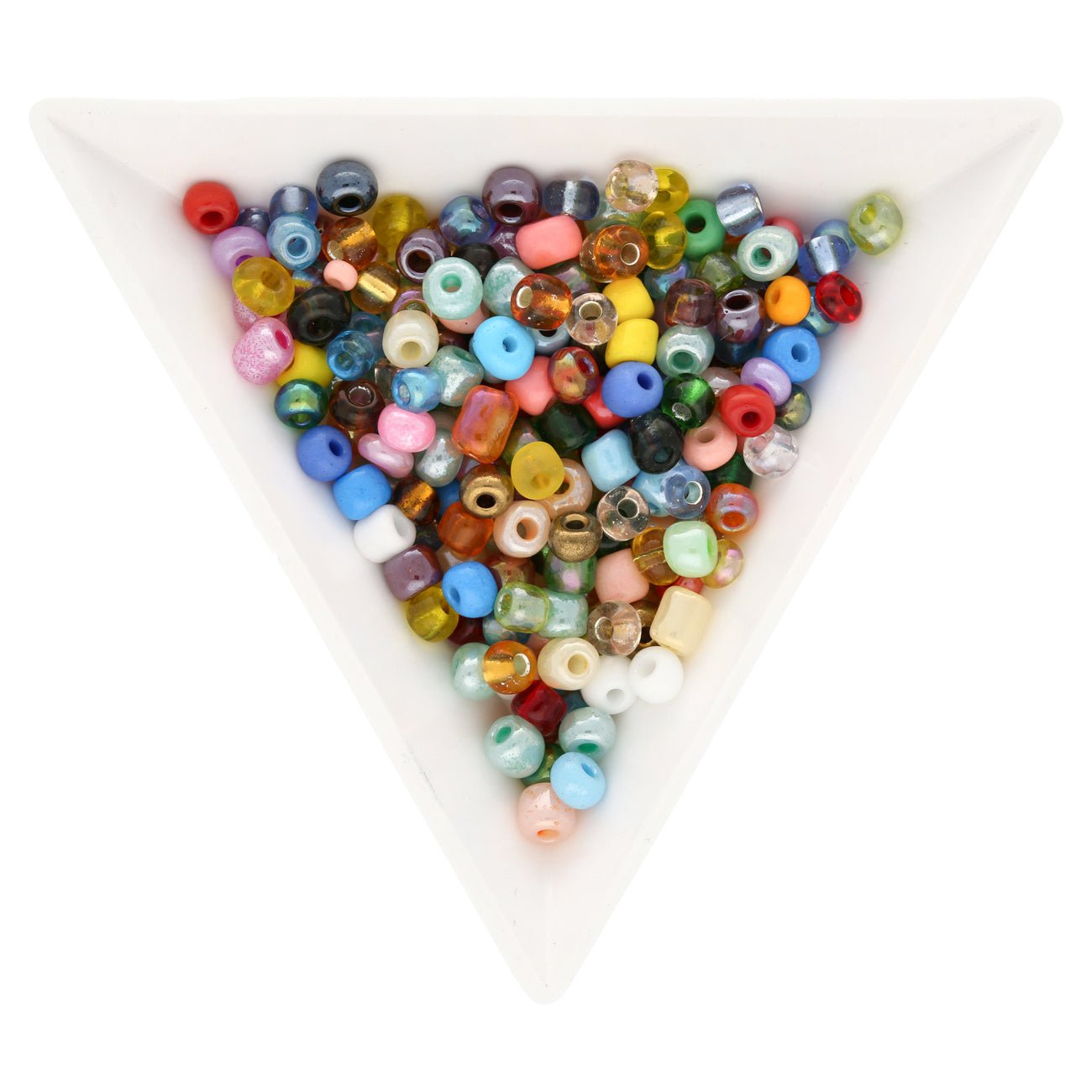 Rocailles Glasperlen 2.5-3.5 mm unregelmässige Grösse – Vintage Mix - PerlineBeads