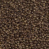 Rocailles-Perlen Miyuki 11/0 – Dark Bronze - PerlineBeads
