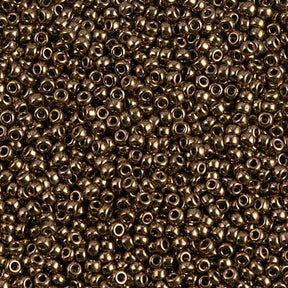 Rocailles-Perlen Miyuki 11/0 – Dark Bronze - PerlineBeads