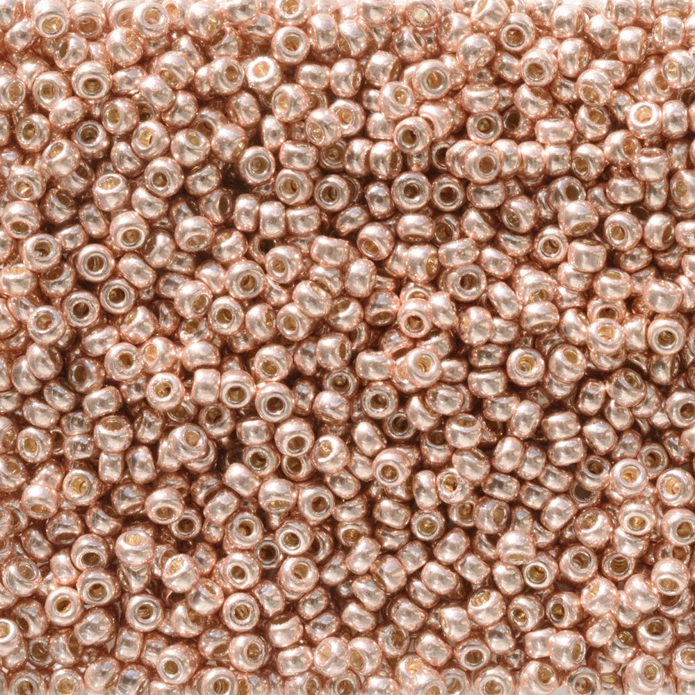 Rocailles-Perlen Miyuki 11/0 – Duracoat Galvanized Bright Copper - PerlineBeads