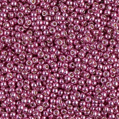 Rocailles-Perlen Miyuki 11/0 – Duracoat Galvanized Hot Pink - PerlineBeads