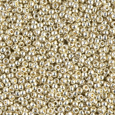 Rocailles-Perlen Miyuki 11/0 – Duracoat Galvanized Silver - PerlineBeads