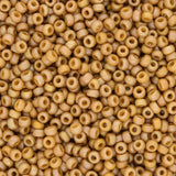 Rocailles-Perlen Miyuki 11/0 – Frost Opaque Glaze Rainbow Pistachio - PerlineBeads