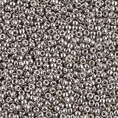 Rocailles-Perlen Miyuki 11/0 – Nickel Plated - PerlineBeads