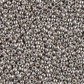 Rocailles-Perlen Miyuki 11/0 – Nickel Plated - PerlineBeads