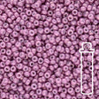 Rocailles-Perlen Miyuki 11/0 – Opaque Dark Orchid Luster - PerlineBeads