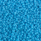 Rocailles-Perlen Miyuki 11/0 – Opaque Turquoise Blue - PerlineBeads