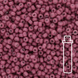 Rocailles-Perlen Miyuki 11/0 – Special Dyed Old Rose - PerlineBeads
