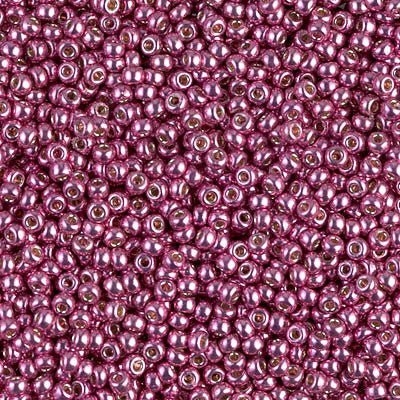 Rocailles-Perlen Miyuki 15/0 – Duracoat Galvanized Hot Pink - PerlineBeads