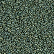 Rocailles-Perlen Miyuki 15/0 – Matte Metallic Sage Luster - PerlineBeads