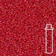 Rocailles-Perlen Miyuki 15/0 – Opaque Red Luster - PerlineBeads